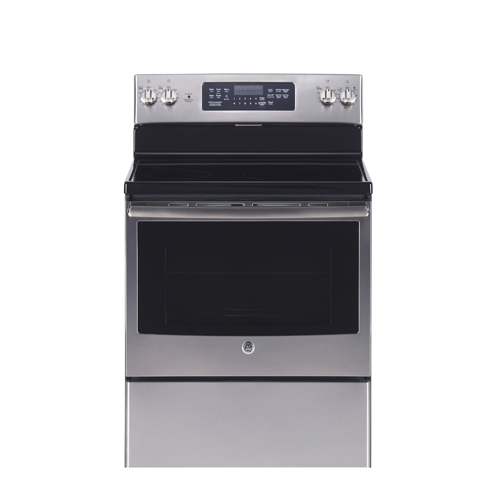 GE 30-inch Freestanding Electric Range (JCB830SKSS)