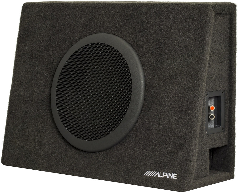 ALPINE Truck Enclosure with 10" SWT Subwoofer (SBTS10V)