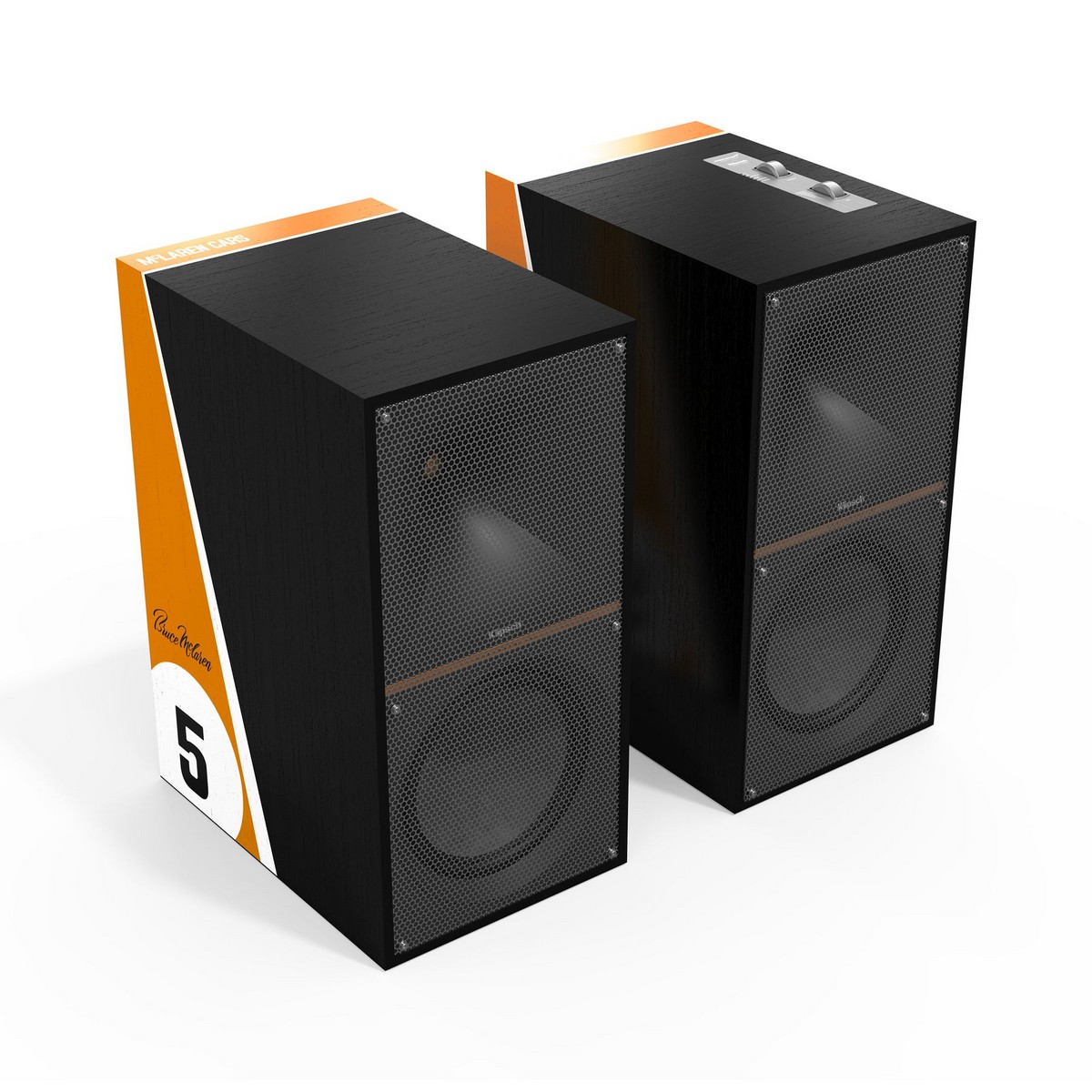 Klipsch The Nines Powered Speakers - McLaren Edition (Pair) (THENINESM)