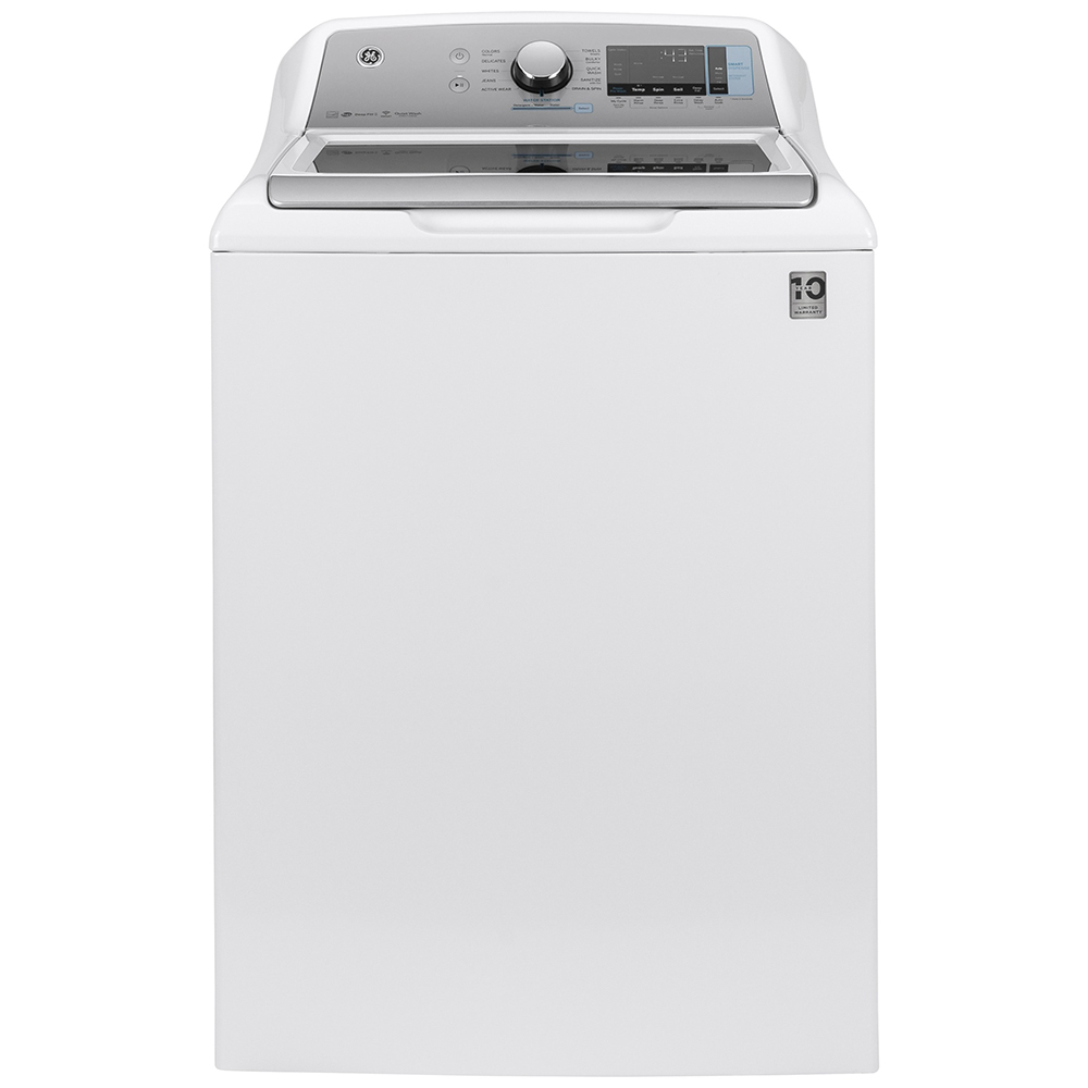 GE 5.8 cu. ft. (IEC) Capacity Washer with SmartDispense (GTW845CSNWS)