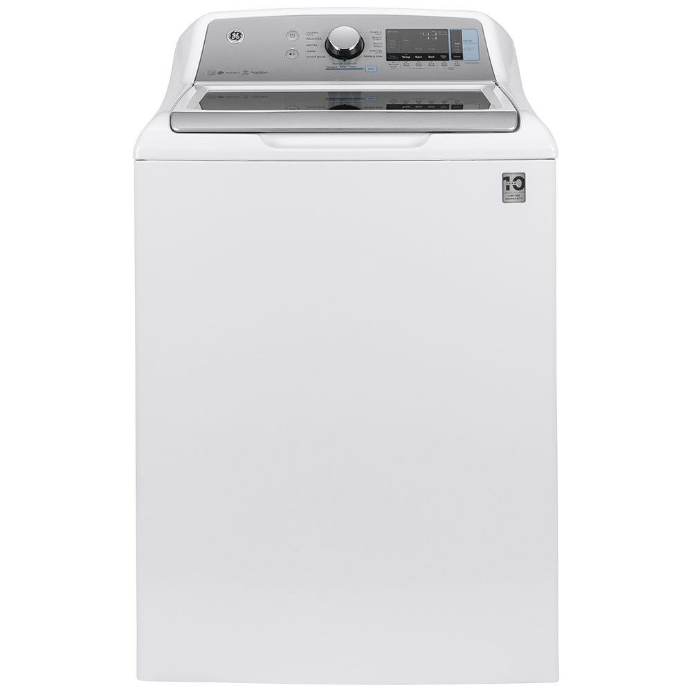 GE 6.0 cu. ft. (IEC) Capacity Washer with SmartDispense (GTW840CSNWS)