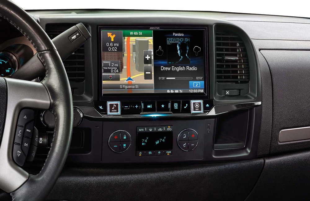 ALPINE 9" In-Dash Restyle System for GM Trucks (X009GM2)