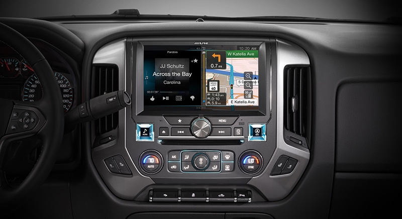 ALPINE 10" In-Dash Restyle System for Silverado (X110SLV)