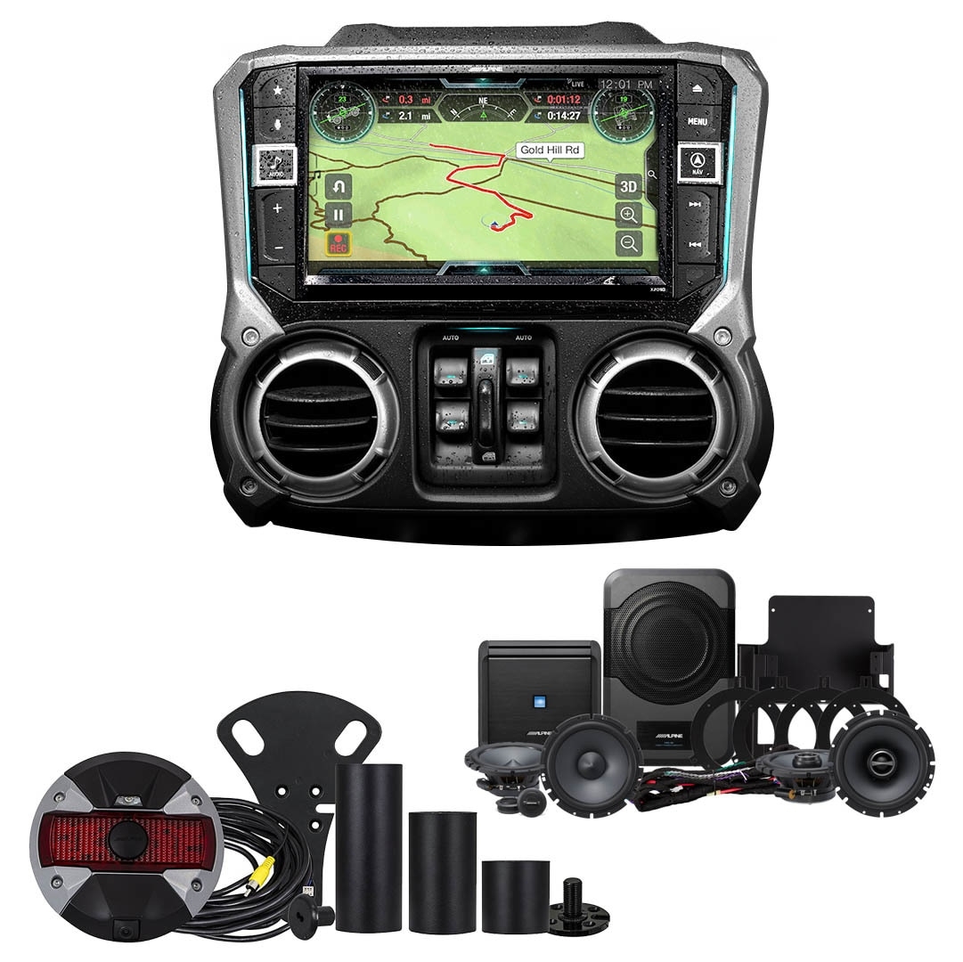 ALPINE 9" In-Dash System for Wrangler 2011-14 (X209WRA0R)