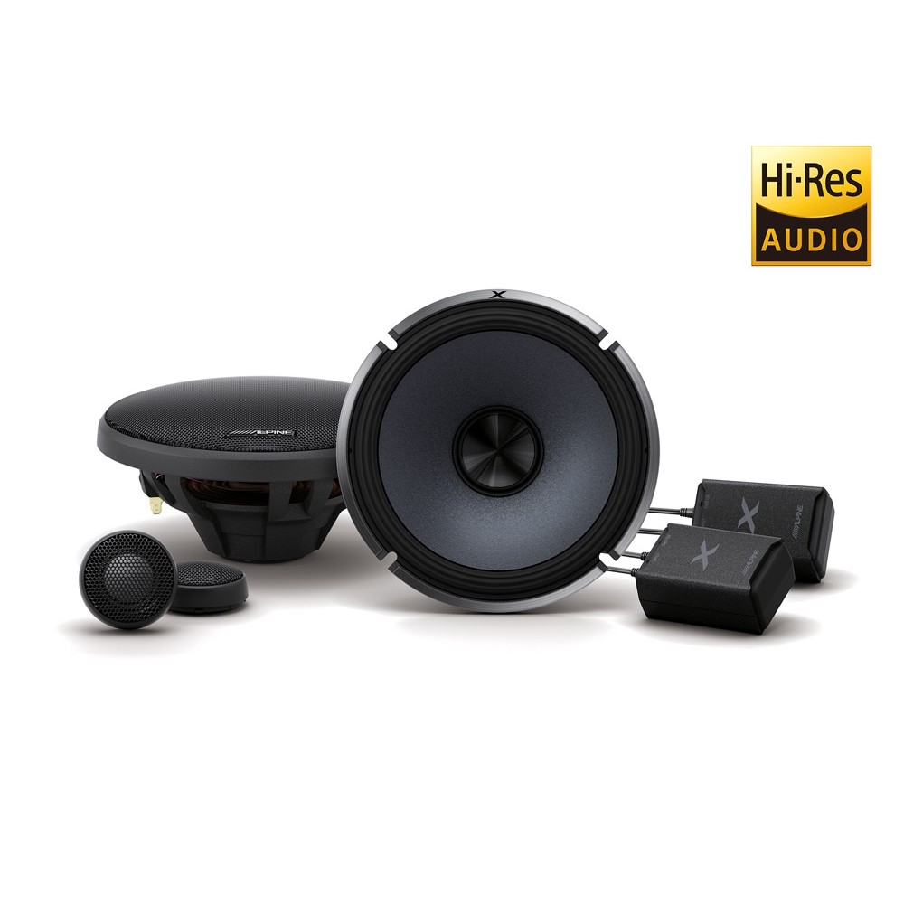ALPINE X-Series 6.5" Component 2-Way Speakers (XS65C)
