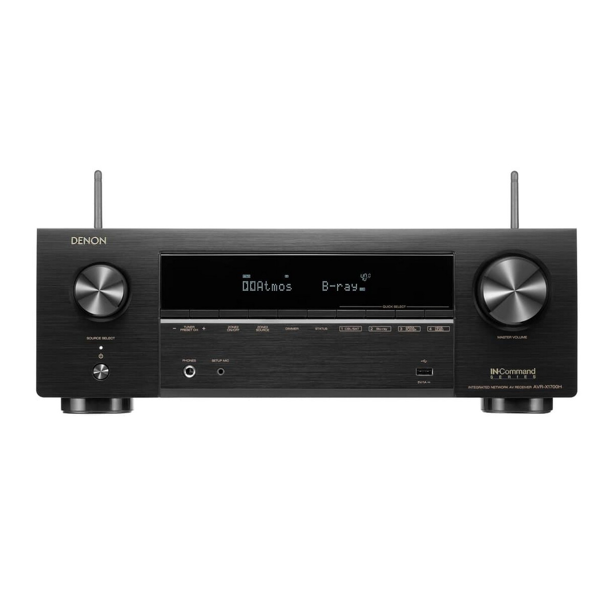 Denon 7.2 Channel 8K AV Receiver (AVRX1700H)