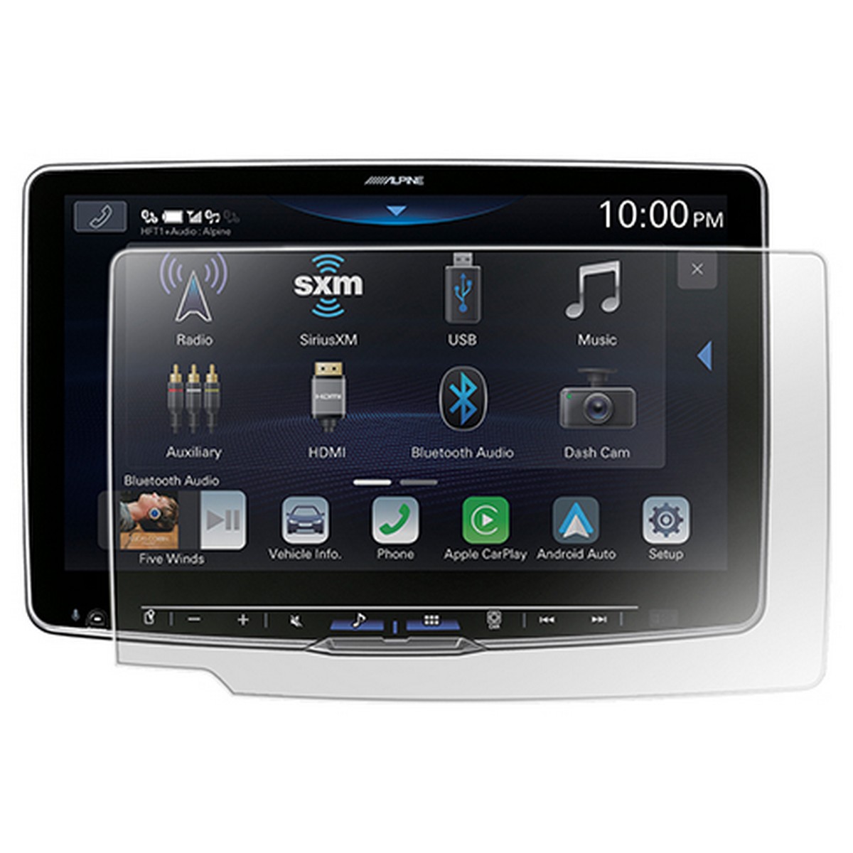 Alpine KAE-HF11DA Anti-Reflective Screen Protector for the Alpine Halo11 (KAEHF11DA)