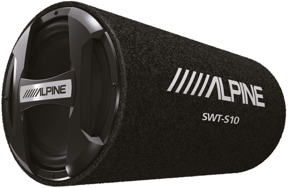 Alpine 10" Sealed Bass Reflex Subwoofer Tube Enclosure (SWTS10)